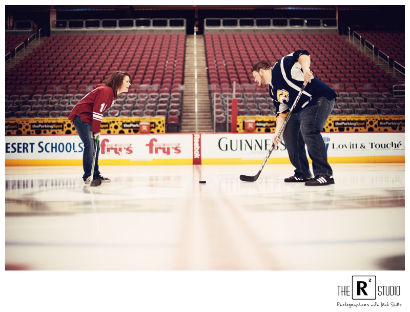 Crystal & Ricky’s Icey E-Sesh | The R2 Studio | Arizona Photographers