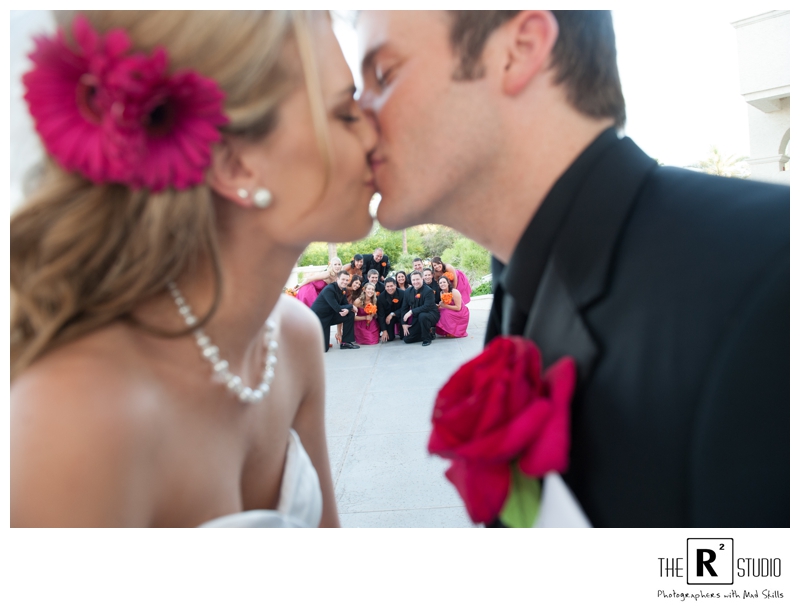 Kimberly & Ian Rock the Hot Pink & Orange | Arizona Grand Resort | The R2 Studio