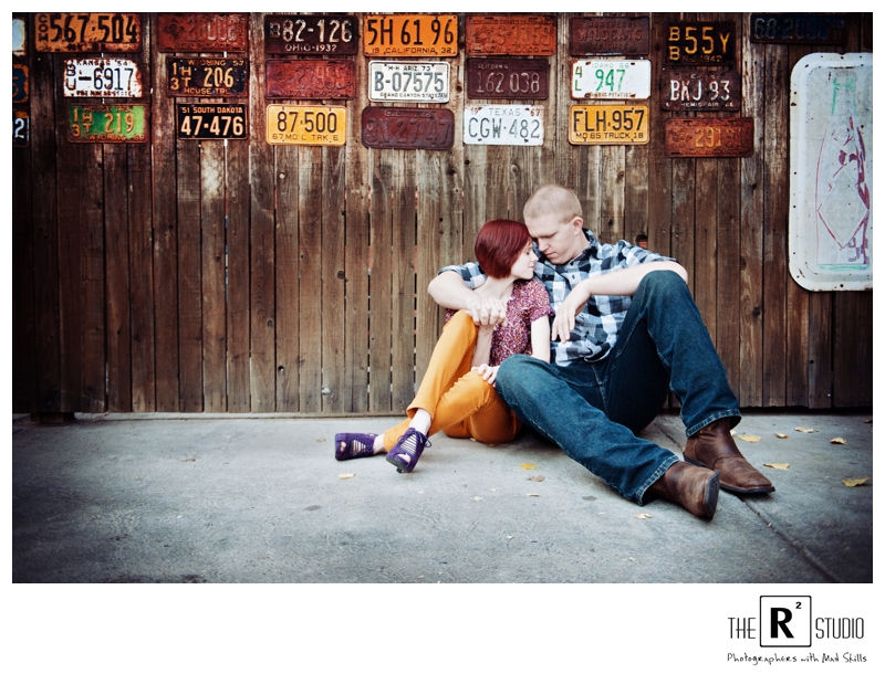 Jessica & Tyler’s Wiskey Row E-Sesh | The R2 Studio | Prescott Wedding Photographers