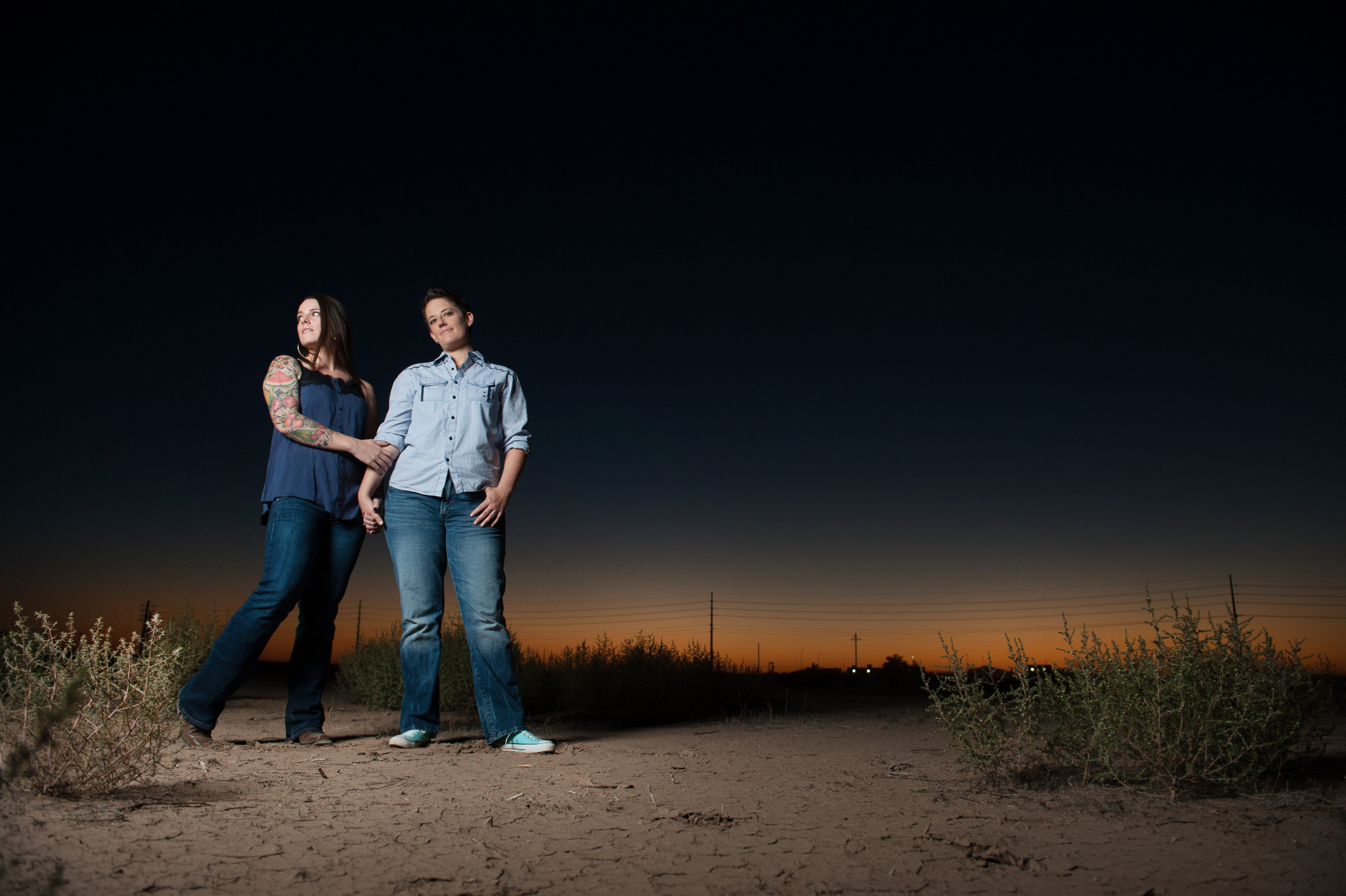 Rachel & Rebecca’s E-Sesh | The R2 Studio | Phoenix Wedding Photographers