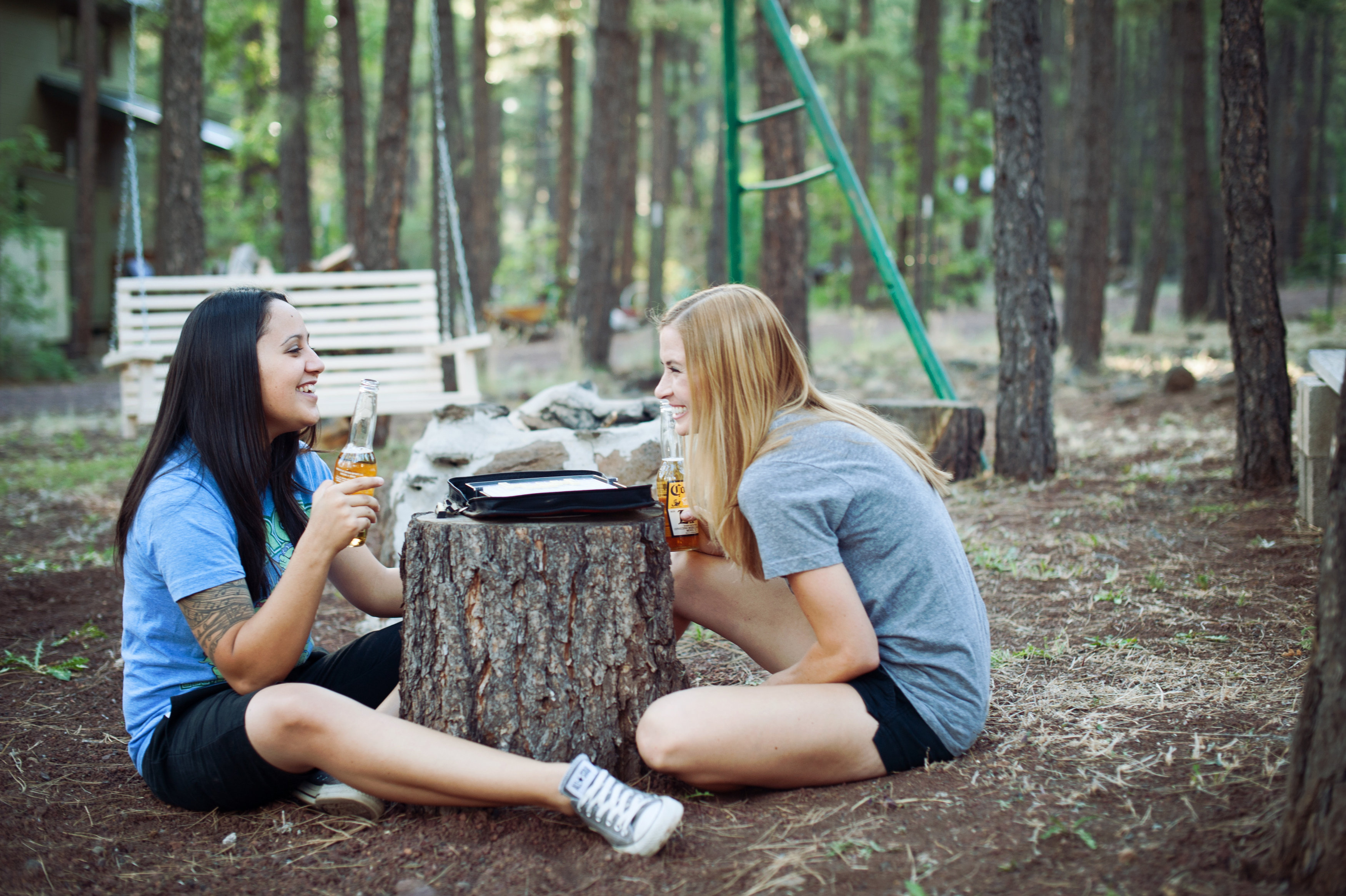 Shelley & Lindsey’s Camping E-Sesh | Pinetop, AZ