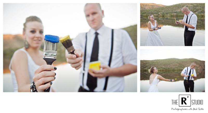 Canyon lake trash the dress