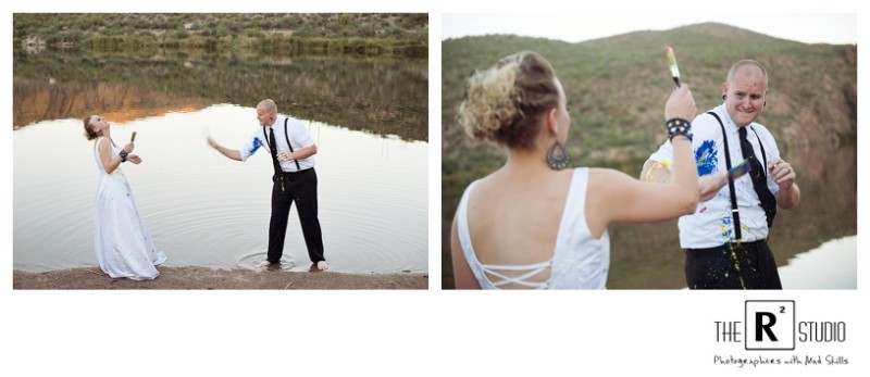 phoenix trash the dress