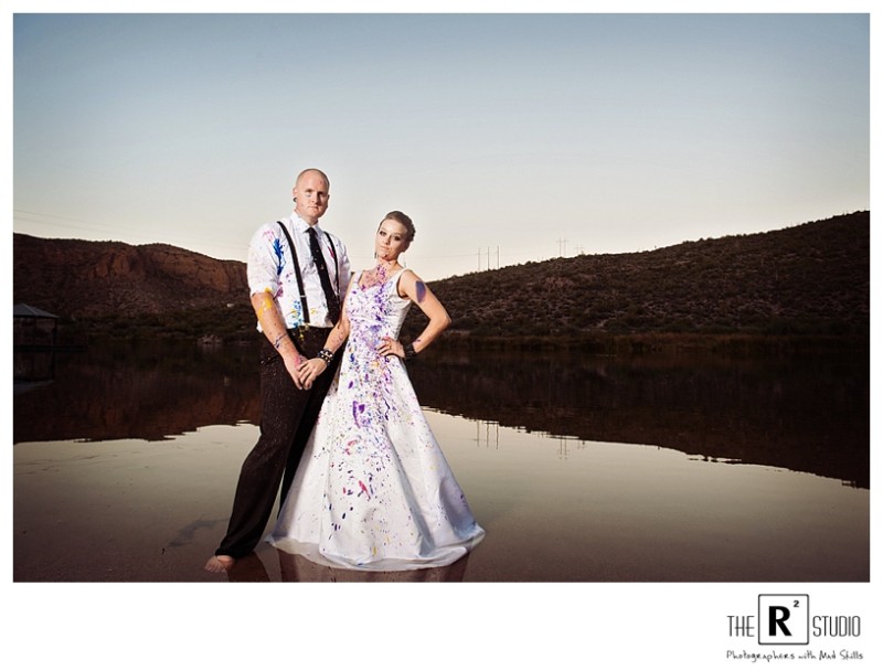 Canyon lake trash the dress