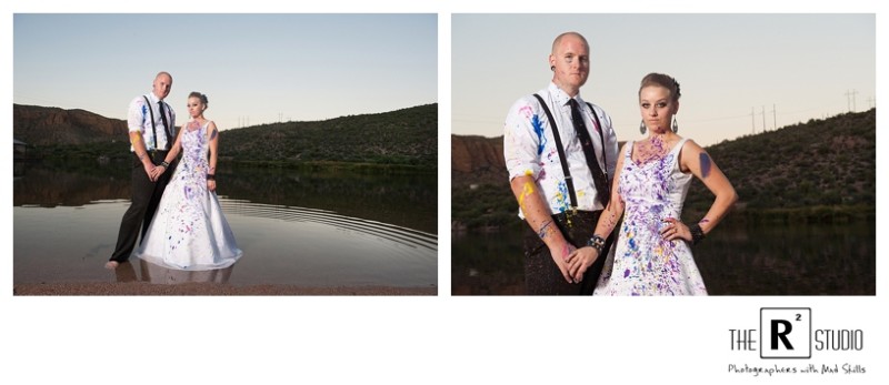 Canyon lake trash the dress