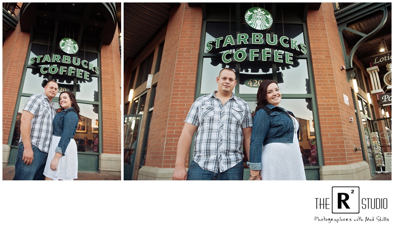 mill avenue engagement session