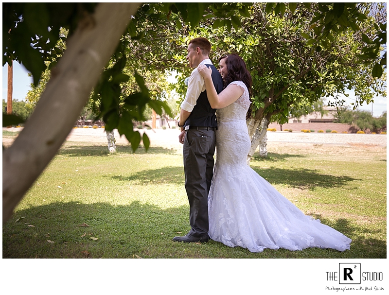 phoenix backyard wedding photographer