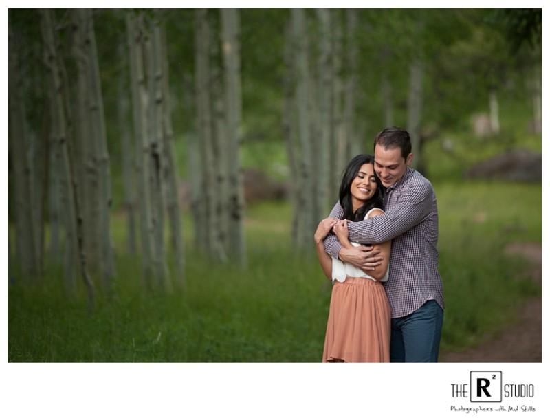 flagstaff summer engagement session