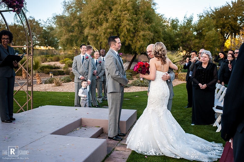red rock country club wedding