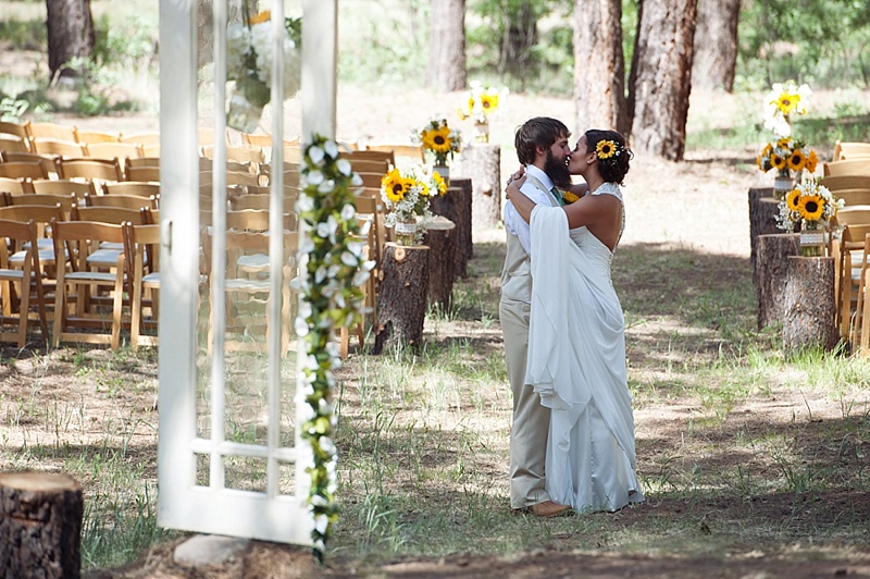 Flagstaff Backyard wedding